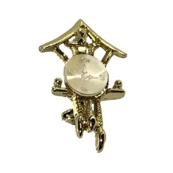 Cuckoo Clock Brooch