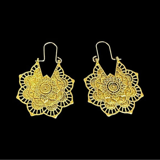 Mandala Inspired Boho Earrings