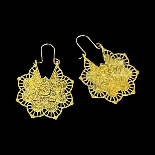 Mandala Inspired Boho Earrings